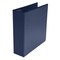School Smart Polypropylene D-Ring View Binder, 3 Inches, Blue
